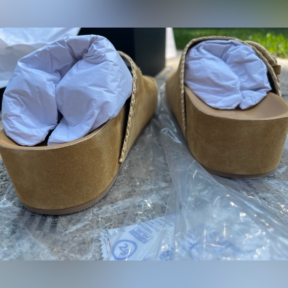 Brand New Condition!!! Marc Fisher Solea Footbed Sandal 6.5 NEW in BOX - Picture 8 of 9